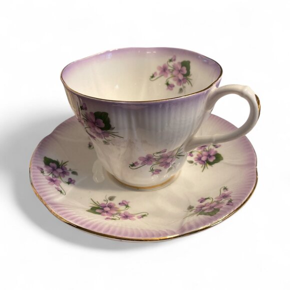 Royal Albert Teacups/Saucers Horizon Series -Made in England-Set of 4-8 pieces t - Picture 6 of 6
